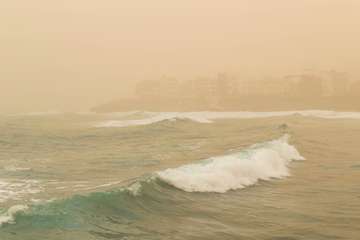 Telde advierte del peligro del baño en las playas del municipio (Foto Antonio Rico)